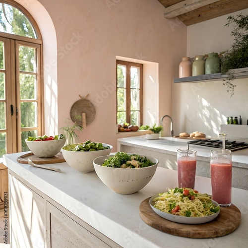 Modern Home Kitchen Interior for Healthy Cooking