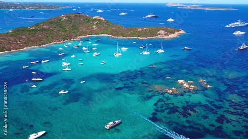 Wallpaper Mural Aerial Sardinia Sardegna Italy Gorgeous Beaches, Clear Water, Best Vacation Destination Torontodigital.ca