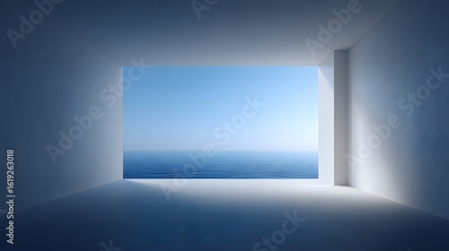 Wallpaper Mural Empty space with ocean view. Torontodigital.ca