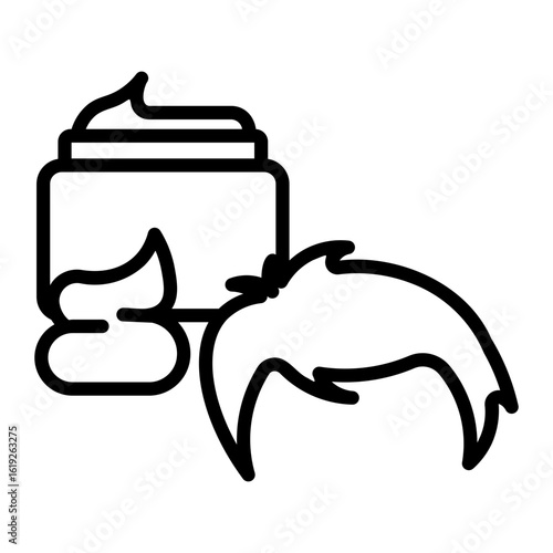pomade Line Icon