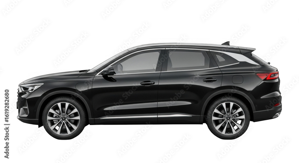 Fototapeta premium Premium Black SUV Car PNG High Resolution for Automotive Enthusiasts