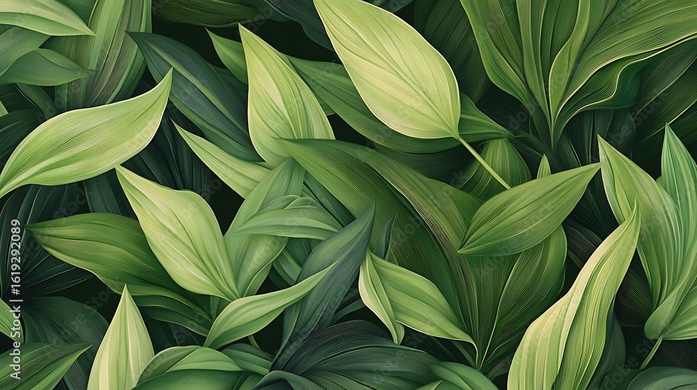 Obraz premium Emerald Canopy's Whisper