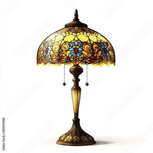 a table lamp