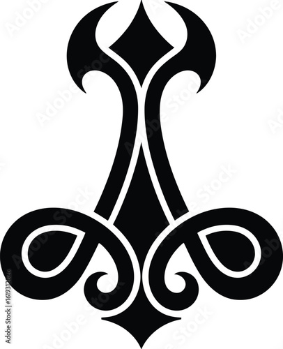 black and white bicycle