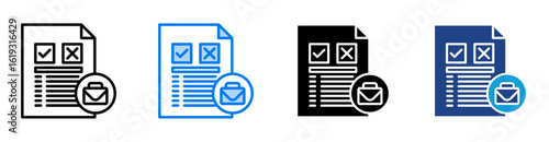 Rules icon set multiple style collection