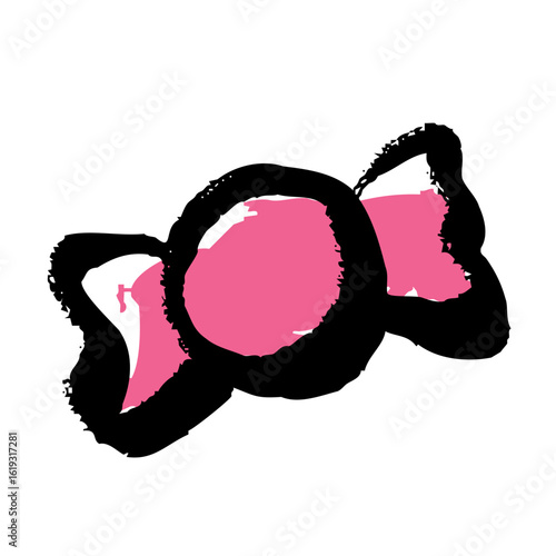 手描きの飴のイラスト