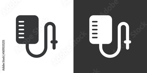 Infusion icon. Solid glyph series icon