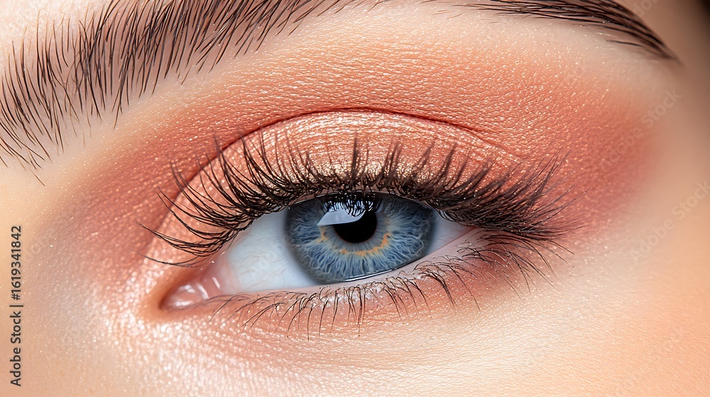 Fototapeta premium Peach Dawn Eye