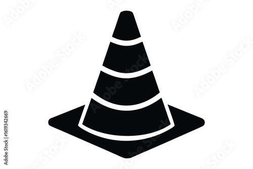 Traffic Cone icon vector illustration