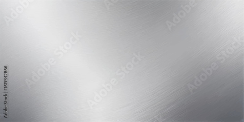 Brushed metal texture background silver steel aluminium plate surface pattern