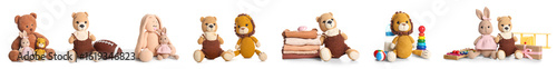 Collection of baby toys and...