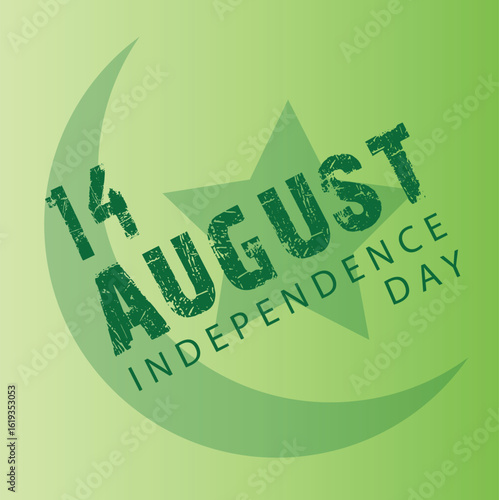 14 August Independence Day 2025 vector art and EPS file.