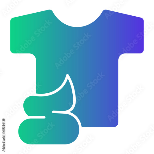 hair cut Gradient icon