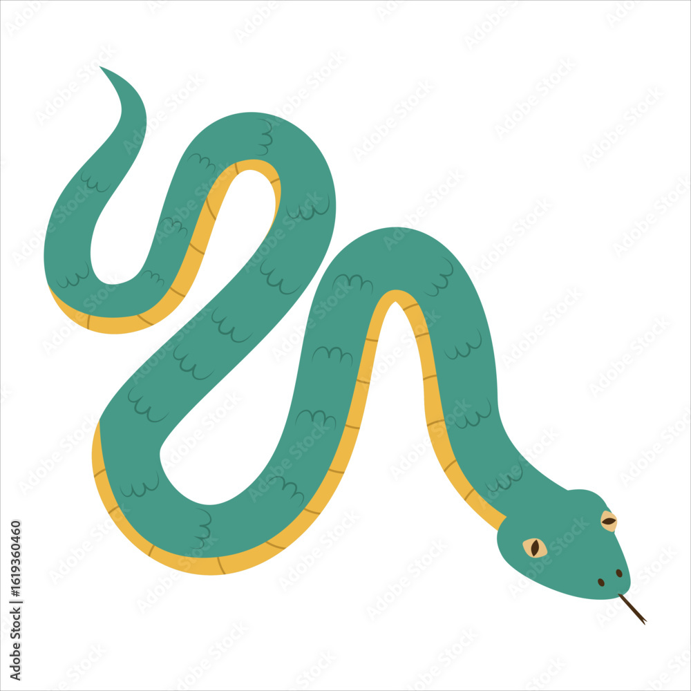 Naklejka premium Wild Animal Illustration