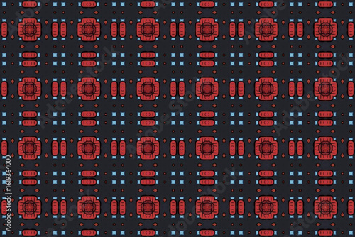 Seamless Fashion Graphic Cloth Texture Tile Luxury Fabric Wallpaper Template Digital Geometric Symmetric Decoration Endless Design Background Interior Visual Textile Art Perspective Shape Pattern.