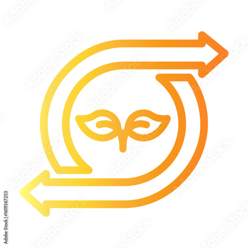conservation Line Gradient Icon