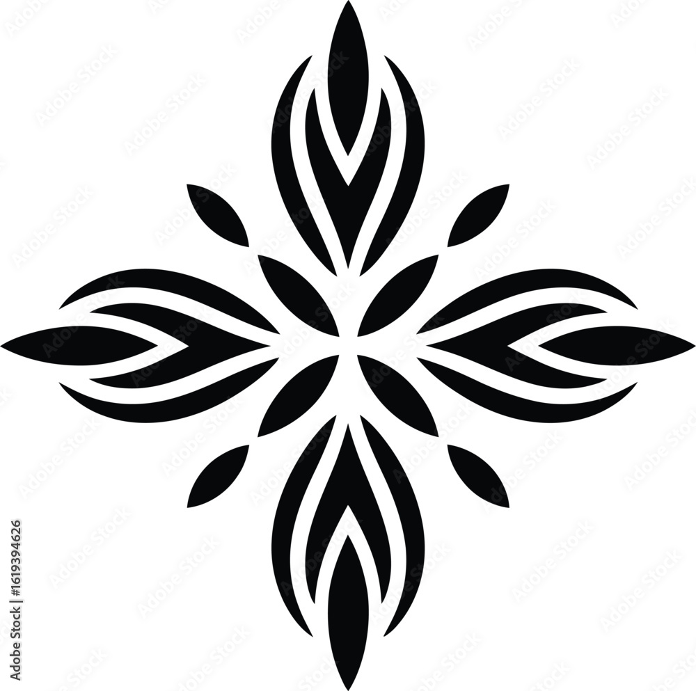 custom made wallpaper toronto digitalblack and white floral element