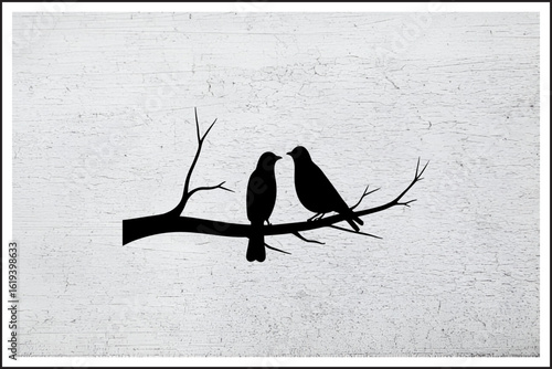 Across Silent Branches,
A Meeting in Stillness,
Birds Between the Lines,
Moments in Midair