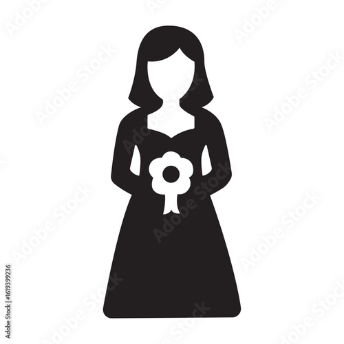 bridesmaid icon 