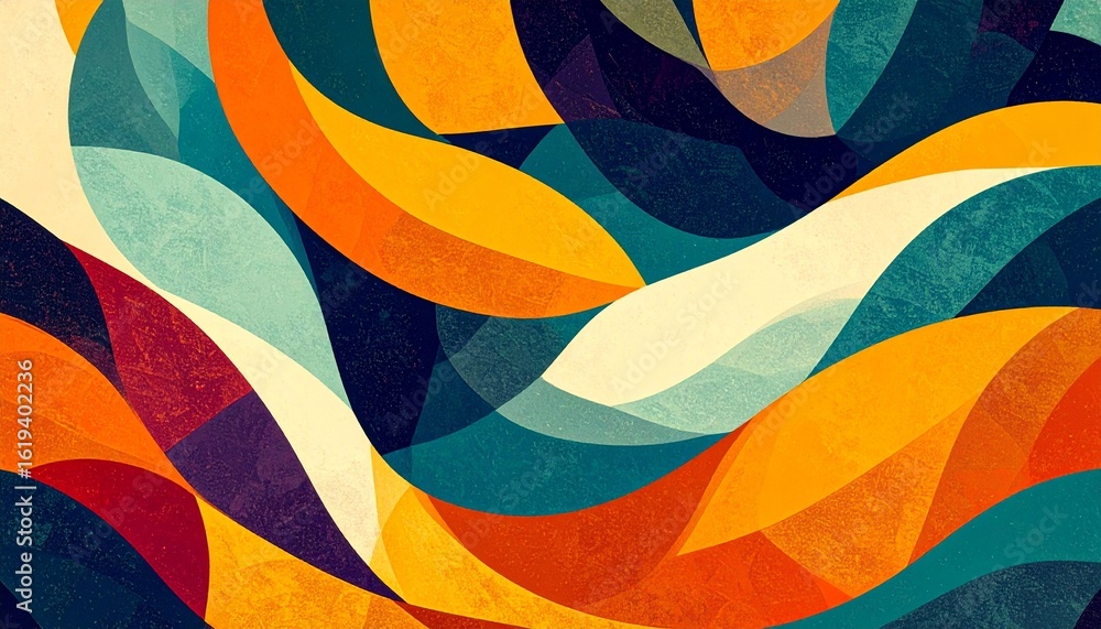 Fototapeta premium abstract colorful background with circles