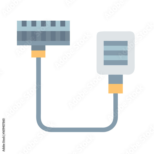 Stylized illustration of microphone connected to mixing console equipment