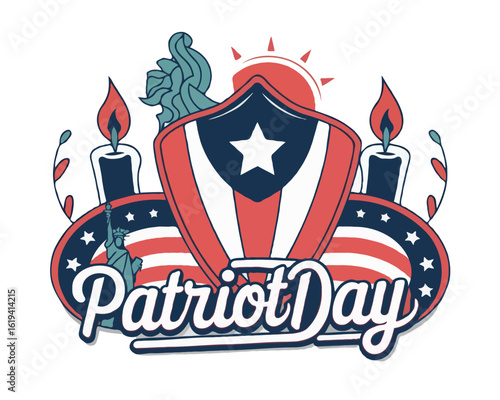 Vibrant Patriot Day Clipart & Vector Designs – High-Resolution Art