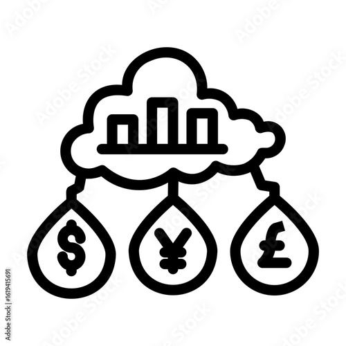 liquidity Line Icon