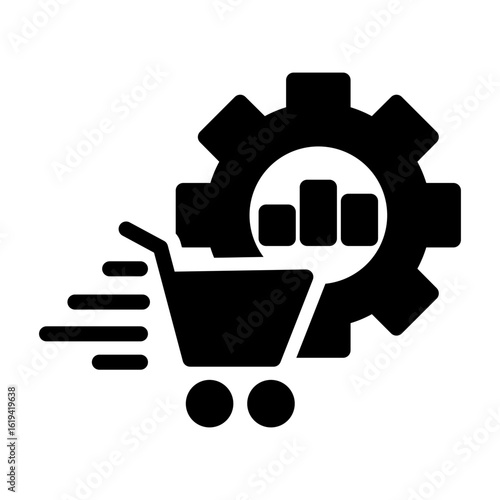 fast consumption Solid icon
