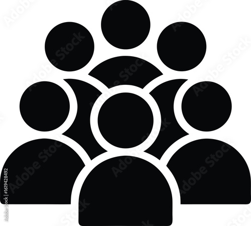User Group Community Teamwork Icon Transparent background