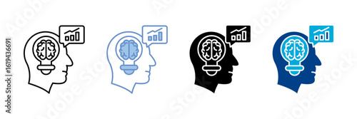 Intelligence Icon Set Multiple Style Collection