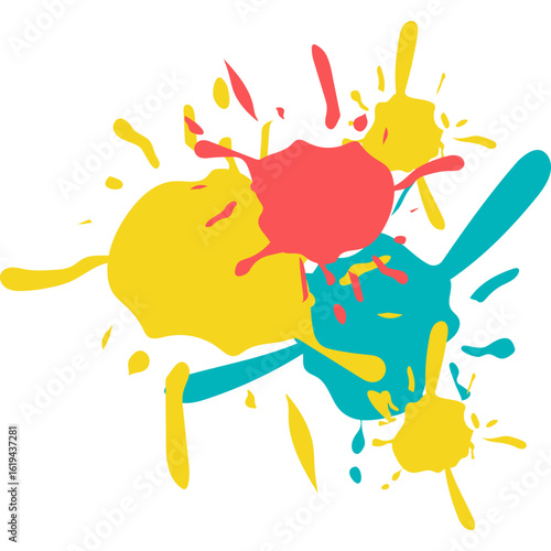 Ink Splash Multicolor