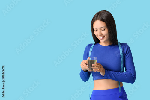 Beautiful young happy Asian...