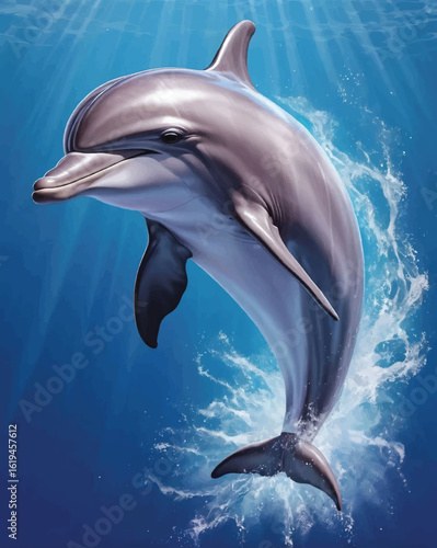 Dolphin Vector Design