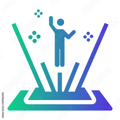 hologram Gradient icon