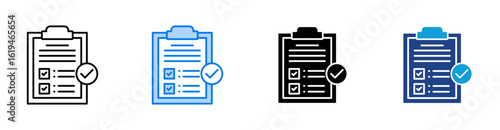 Compliance icon set multiple style collection