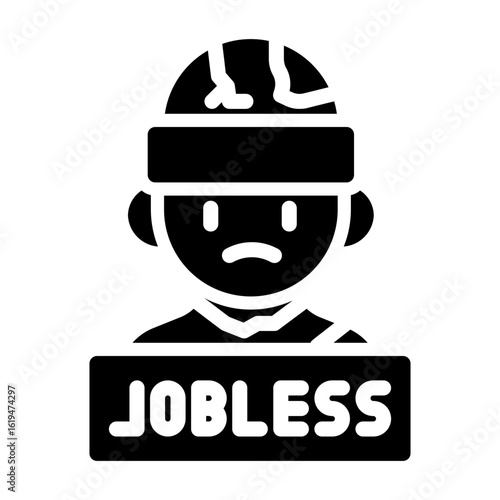 unemployed Solid icon