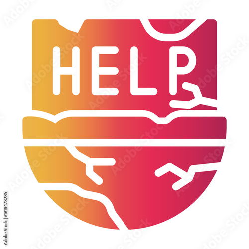 cardboard Gradient icon