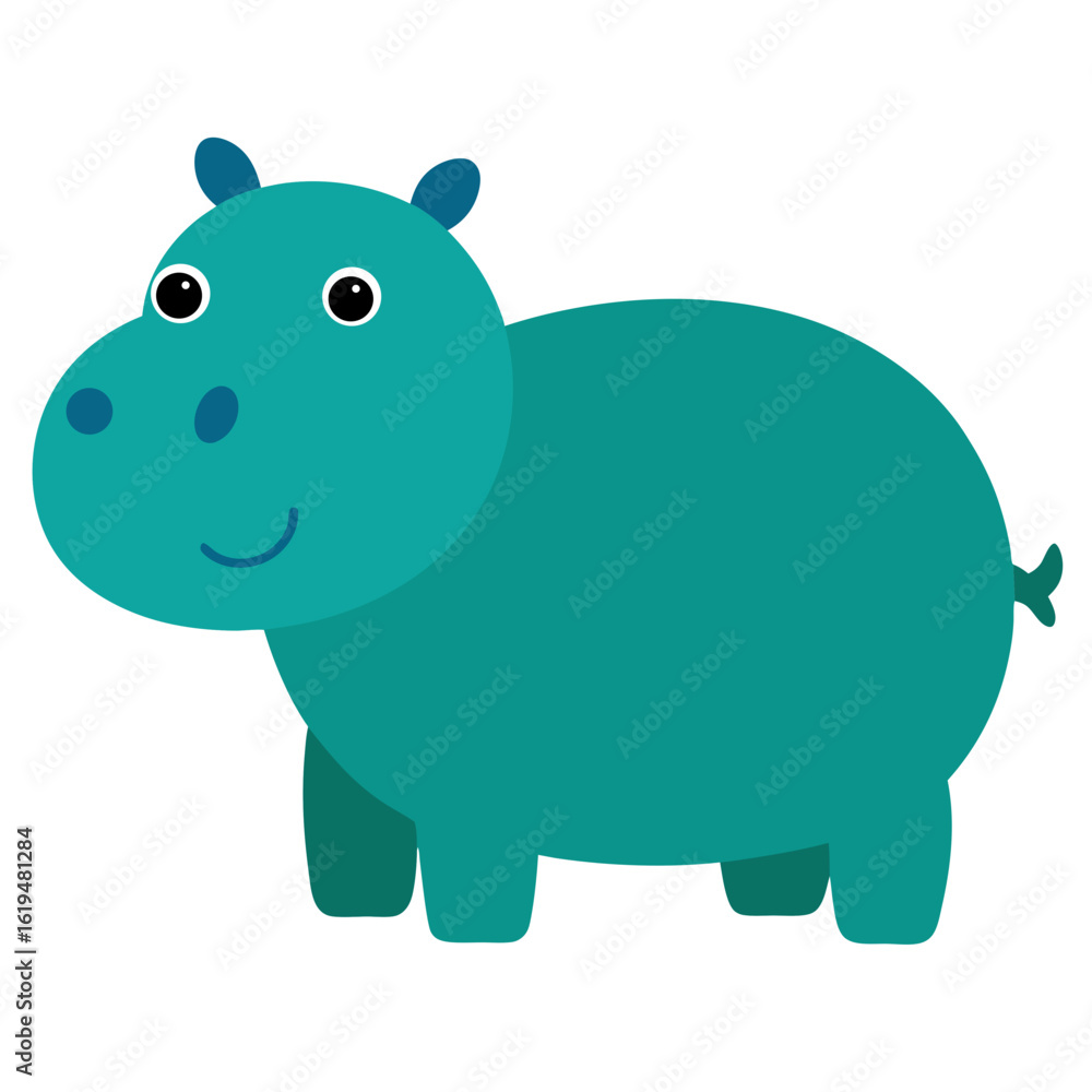 Obraz premium Realistic wildlife animal vector