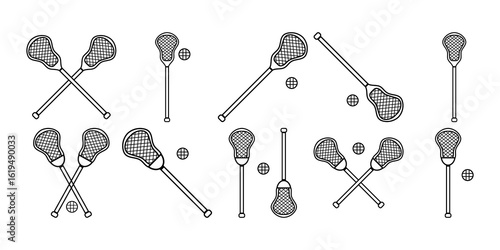 Lacrosse Sport Icon