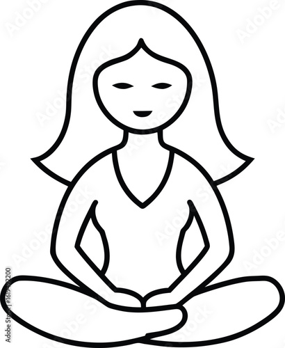 vector illustration of yoga lotus