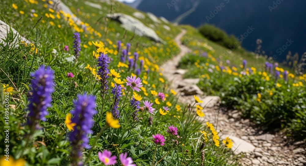 Obraz premium flowers in the garden