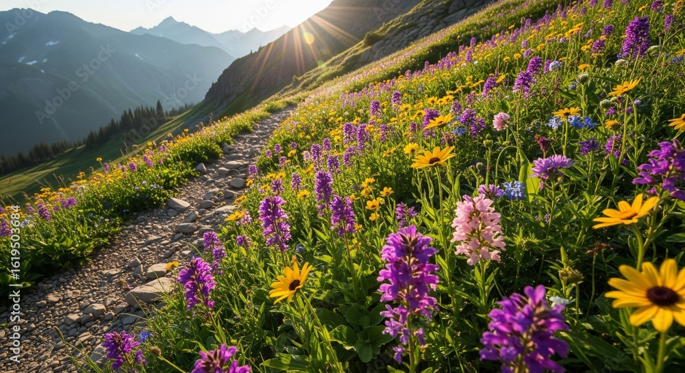 Obraz premium field of flowers