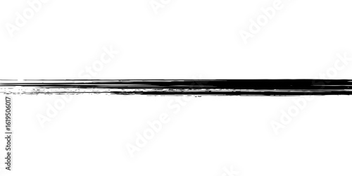 Straight line, stripe series from thin to thick. vector ilustration