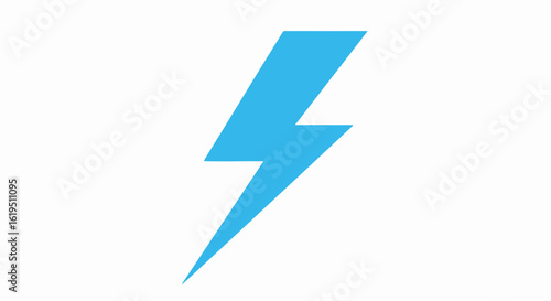 Simple Light Blue Lightning Bolt Graphic Illustration Free Download Simple Light Blue Lightning Bolt Graphic Illustration - GFXLoad
