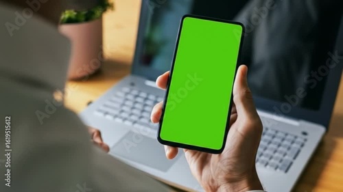  Person Holding Smartphone, Mockup Smartphone