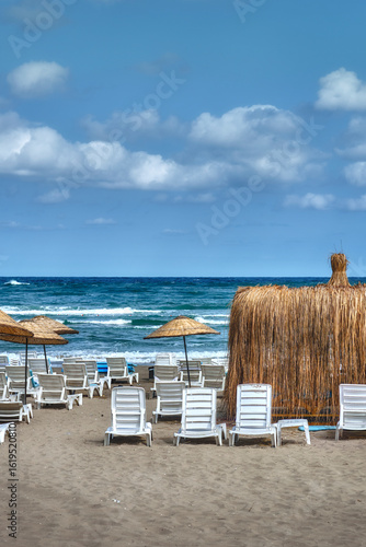 Sea and Beach in Sile, Turkey