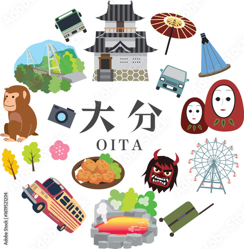 大分県の人気観光スポット