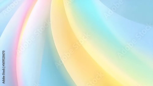 Soft pastel hues blend creating a flowing abstract design Calming and vibrant colors swirl for a peaceful effect