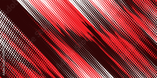 black red dragon decal brush fire volcano lava sakura Asia Japan anime style illustration sporty background banner,