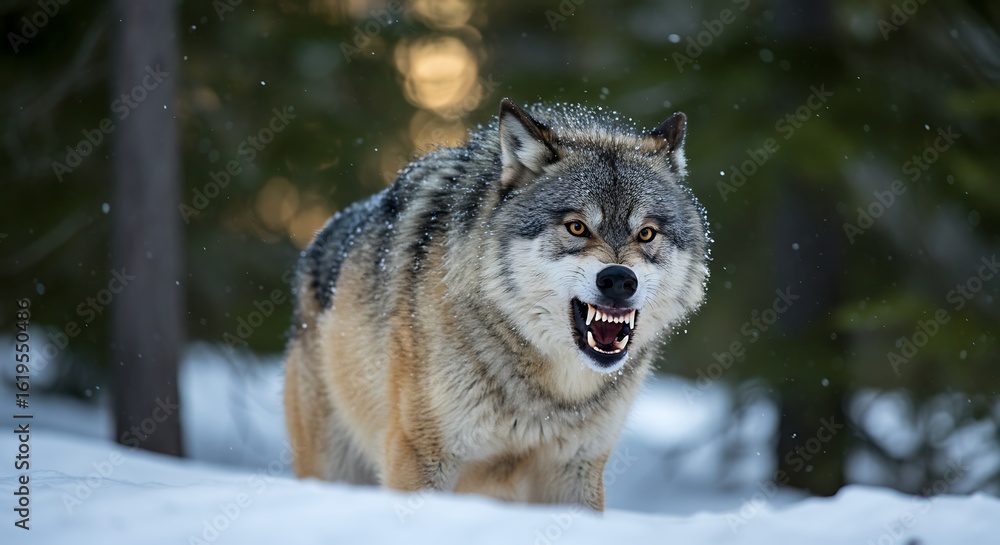 Obraz premium Winter's Fury